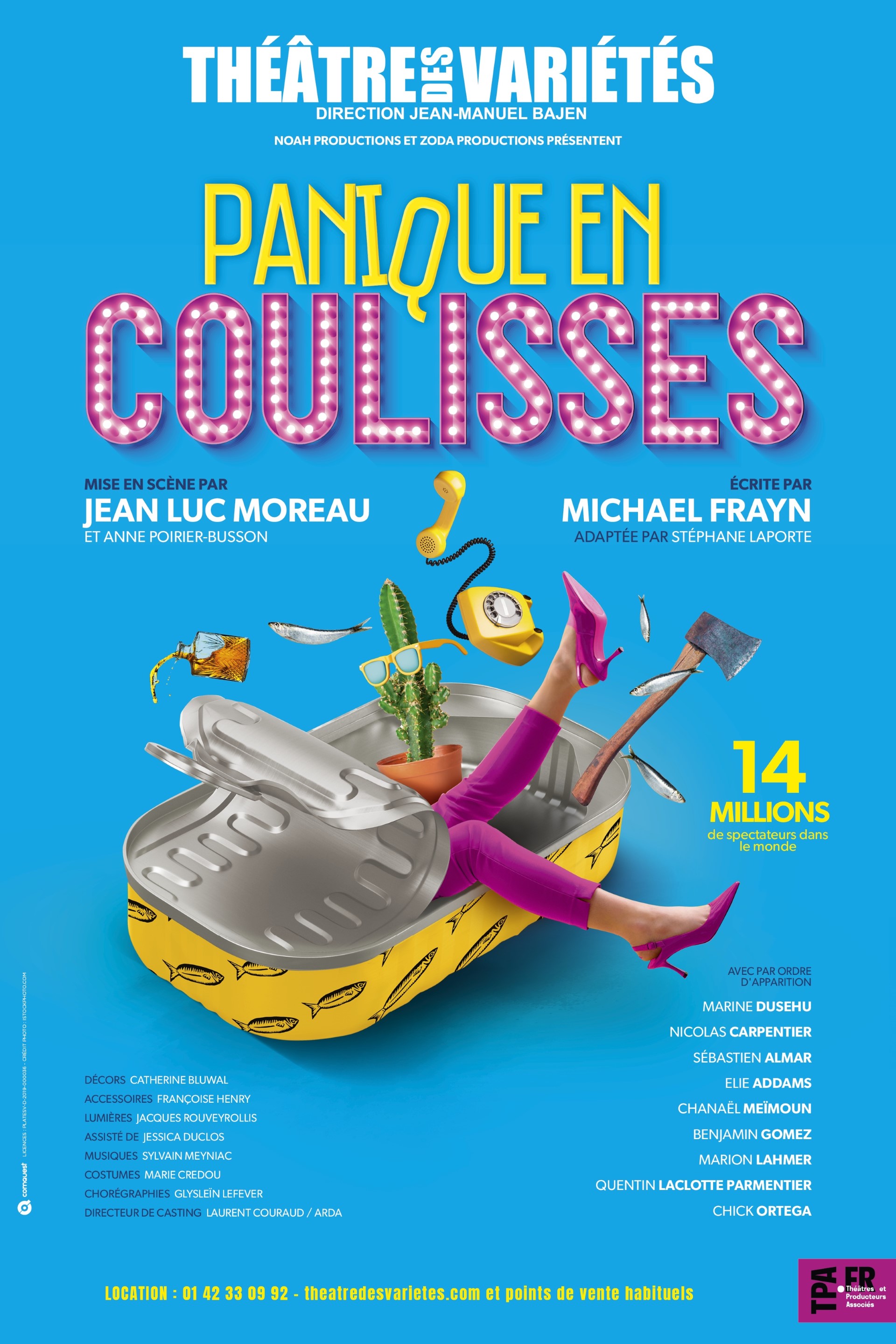 Actualité Laurent Couraud: "Panique en coulisses" au Théâtre des Variétés