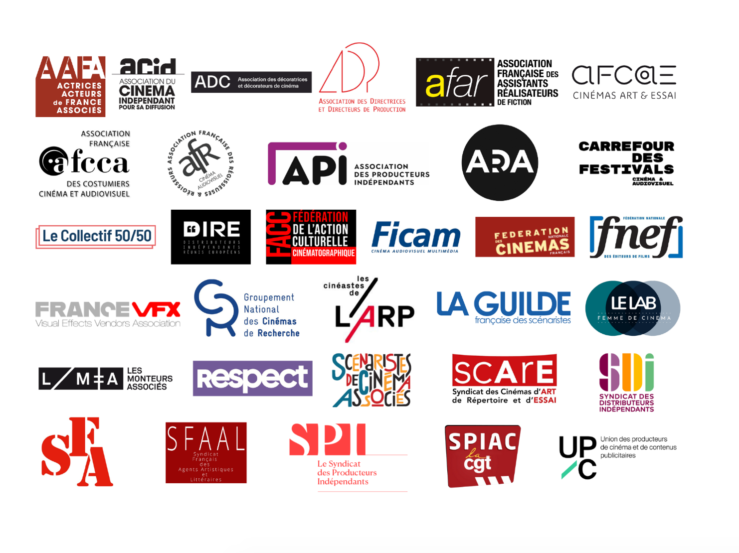 Les professionnel·le·s du cinéma, mobilisé.e.s dans la lutte contre le harcèlement et les violences morales, sexistes et sexuelles (VHMSS)