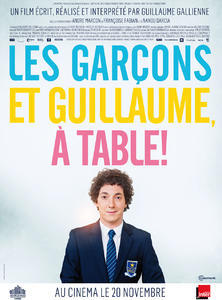 LES GARCONS ET GUILLAUME, A TABLE